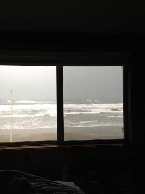 View from beach house bedroom