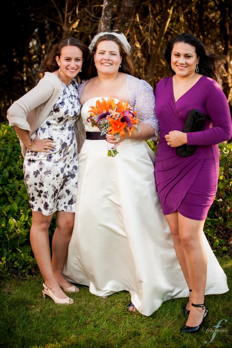 Me and my new sisters-in-law!