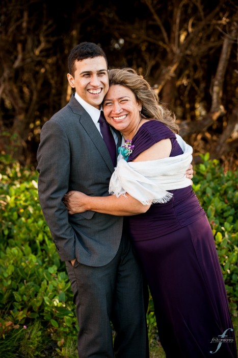 Dennis and his mom