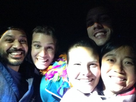 Flashlight selfie!